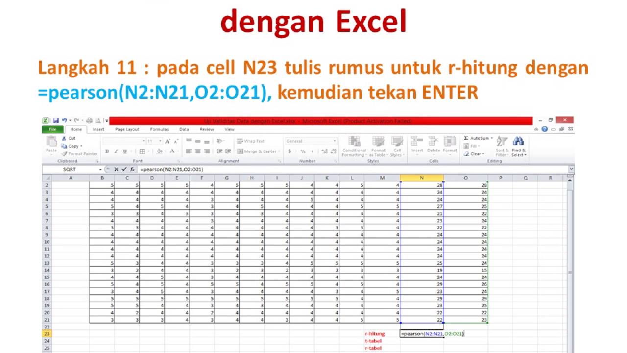 Detail Contoh Uji Reliabilitas Nomer 31