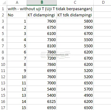 Detail Contoh Uji T Nomer 13