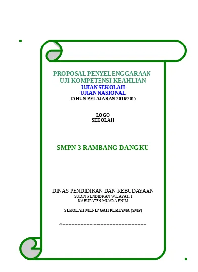 Detail Contoh Ujian Proposal Nomer 17