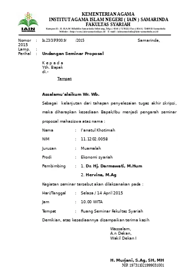 Detail Contoh Ujian Proposal Nomer 19