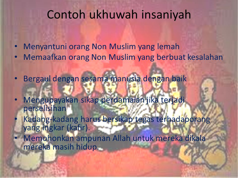 Detail Contoh Ukhuwah Islamiyah Nomer 10