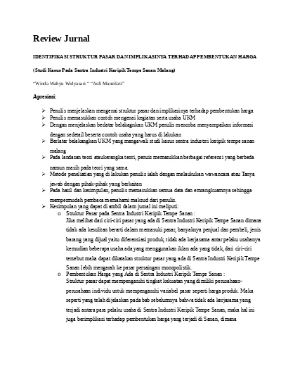 Detail Contoh Ulasan Jurnal Nomer 46