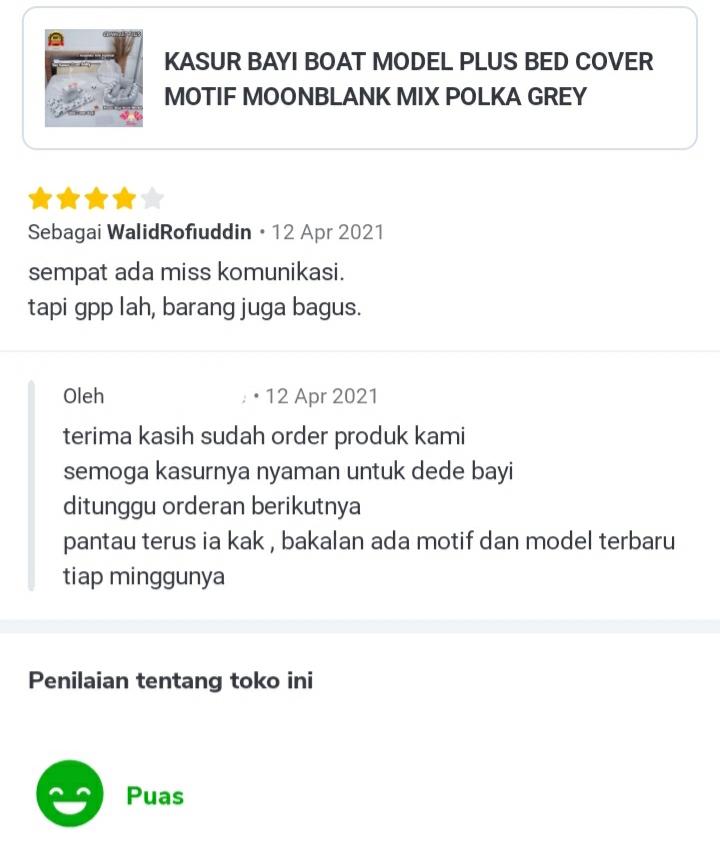 Detail Contoh Ulasan Tokopedia Nomer 10