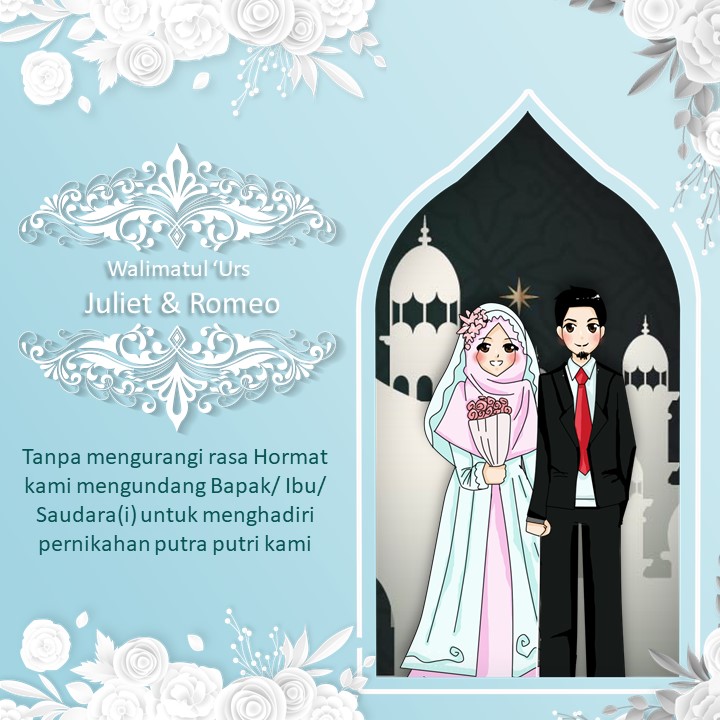 Detail Contoh Undangan Akad Nikah Dan Resepsi Nomer 27