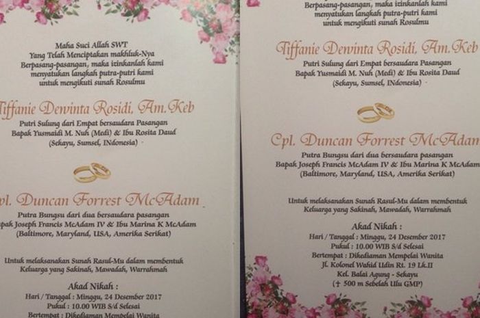 Detail Contoh Undangan Akad Nikah Dan Resepsi Nomer 44