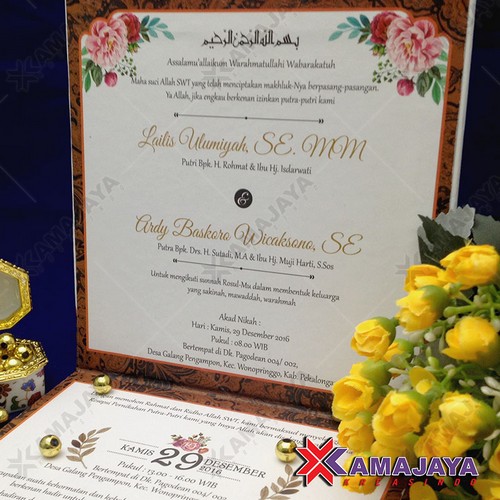 Detail Contoh Undangan Akad Nikah Saja Nomer 46