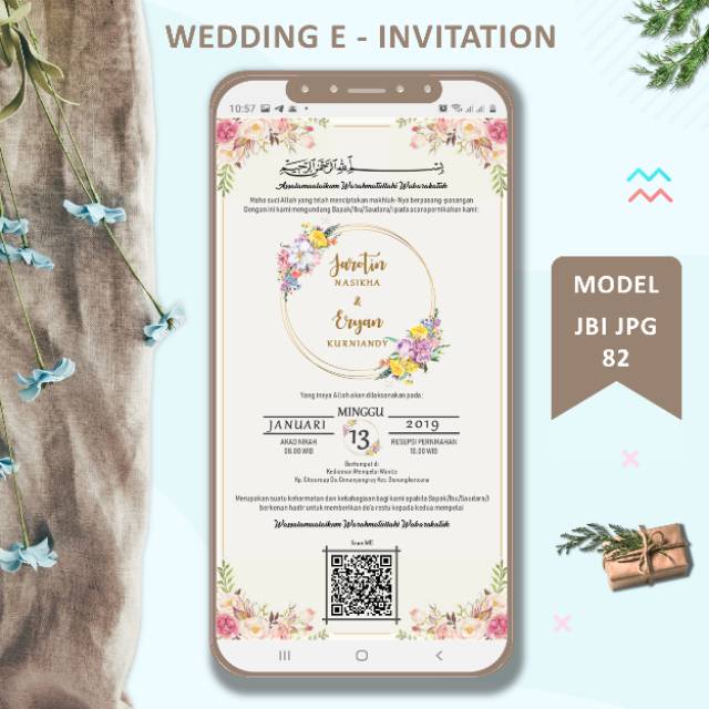 Detail Contoh Undangan Digital Pernikahan Nomer 54