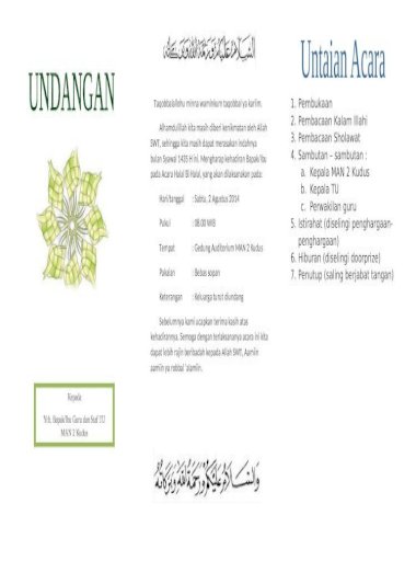 Detail Contoh Undangan Halal Bihalal Nomer 43