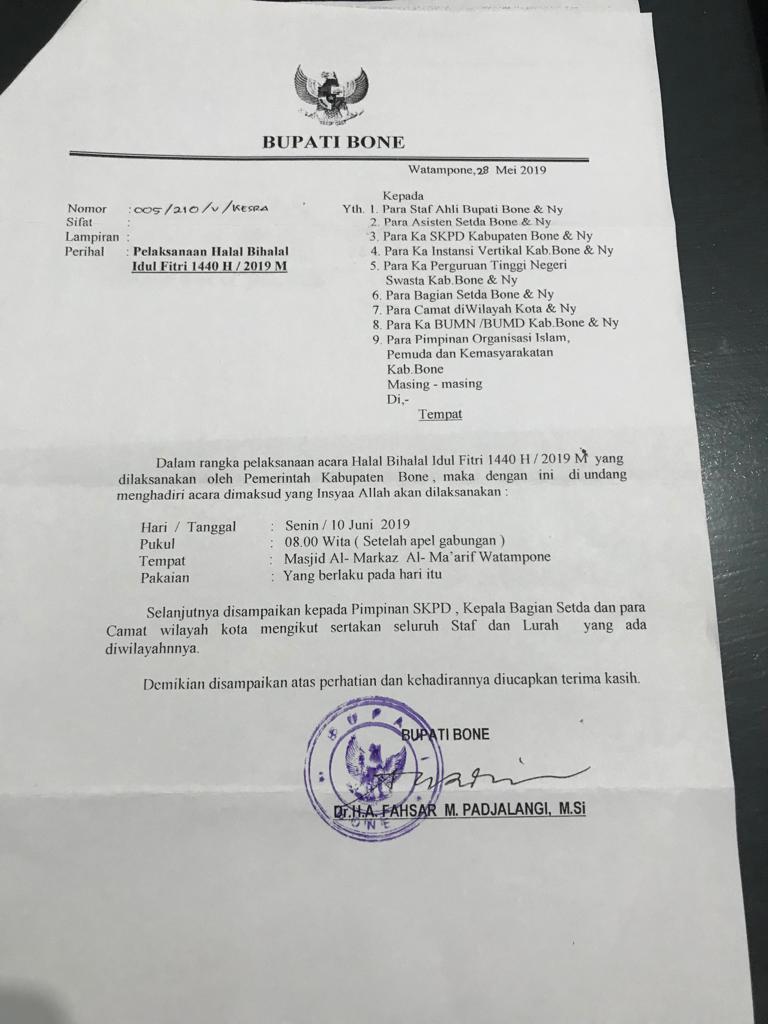 Detail Contoh Undangan Halal Bihalal Idul Fitri Nomer 10