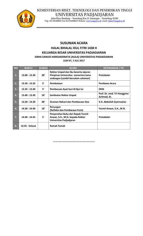 Detail Contoh Undangan Halal Bihalal Idul Fitri Nomer 48