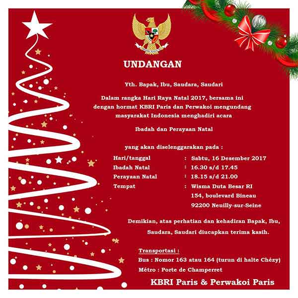 Detail Contoh Undangan Ibadah Natal Nomer 23