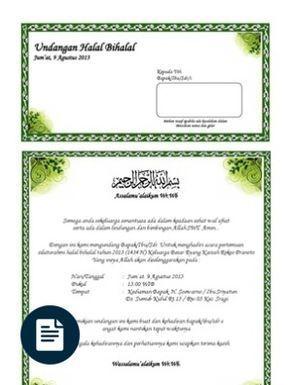 Contoh Undangan Khatam Al Quran - 52+ Koleksi Gambar