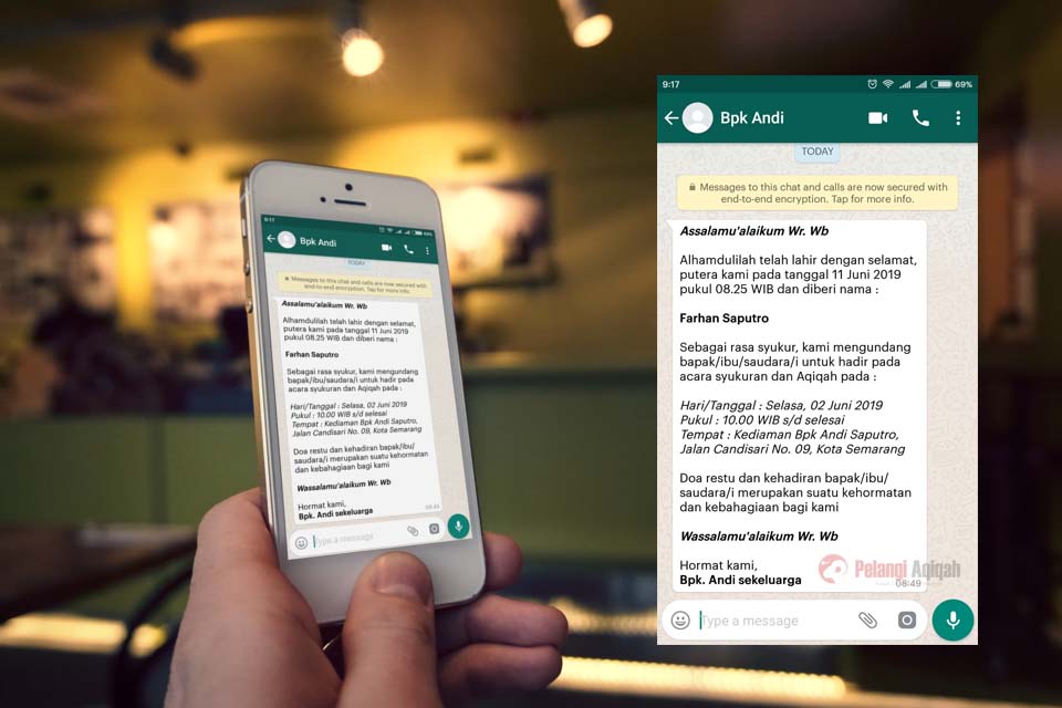 Contoh Undangan Khitanan Di Grup Whatsapp - 57+ Koleksi Gambar