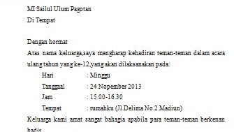 Detail Contoh Undangan Milad Nomer 9