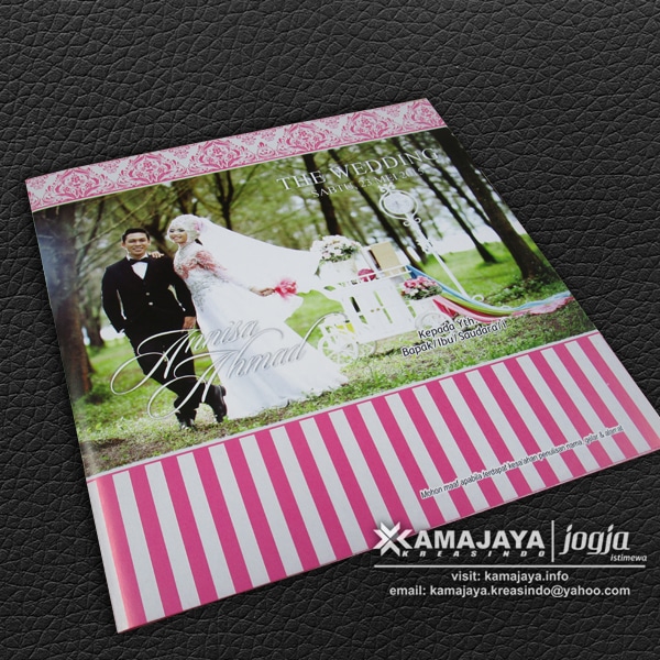 Detail Contoh Undangan Pernikahan Dengan Foto Prewedding Nomer 18