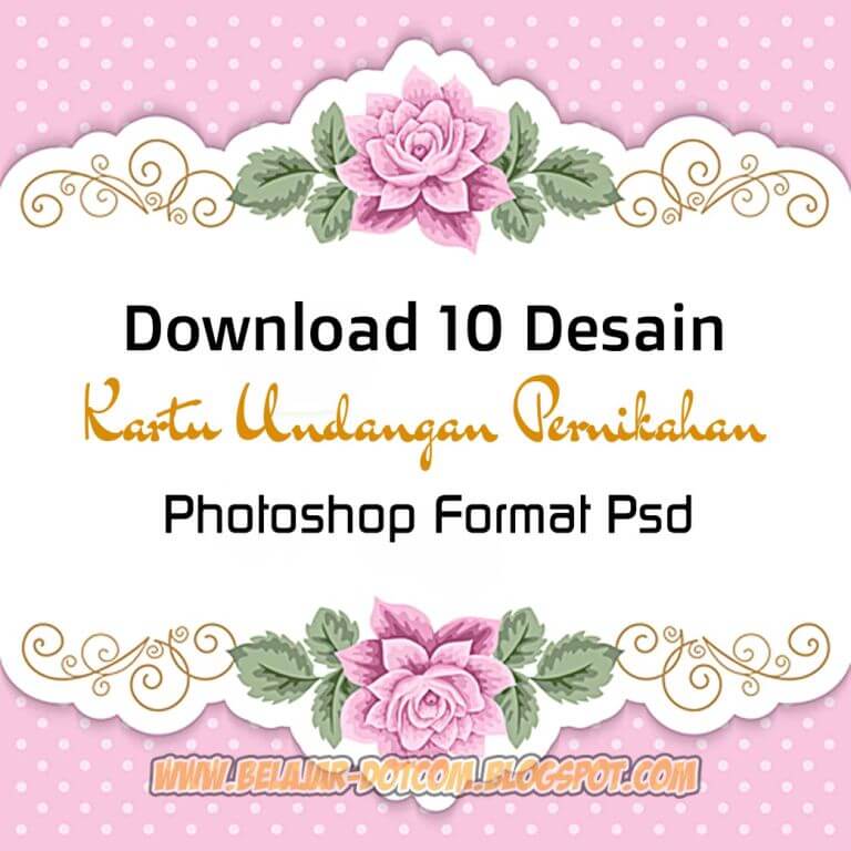 Detail Contoh Undangan Pernikahan Kosong Nomer 12