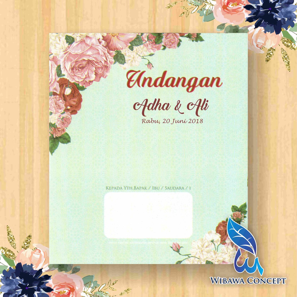 Detail Contoh Undangan Pernikahan Kosong Nomer 36