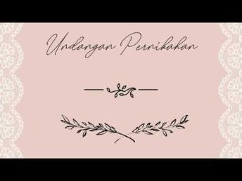 Detail Contoh Undangan Pernikahan Kosong Nomer 48