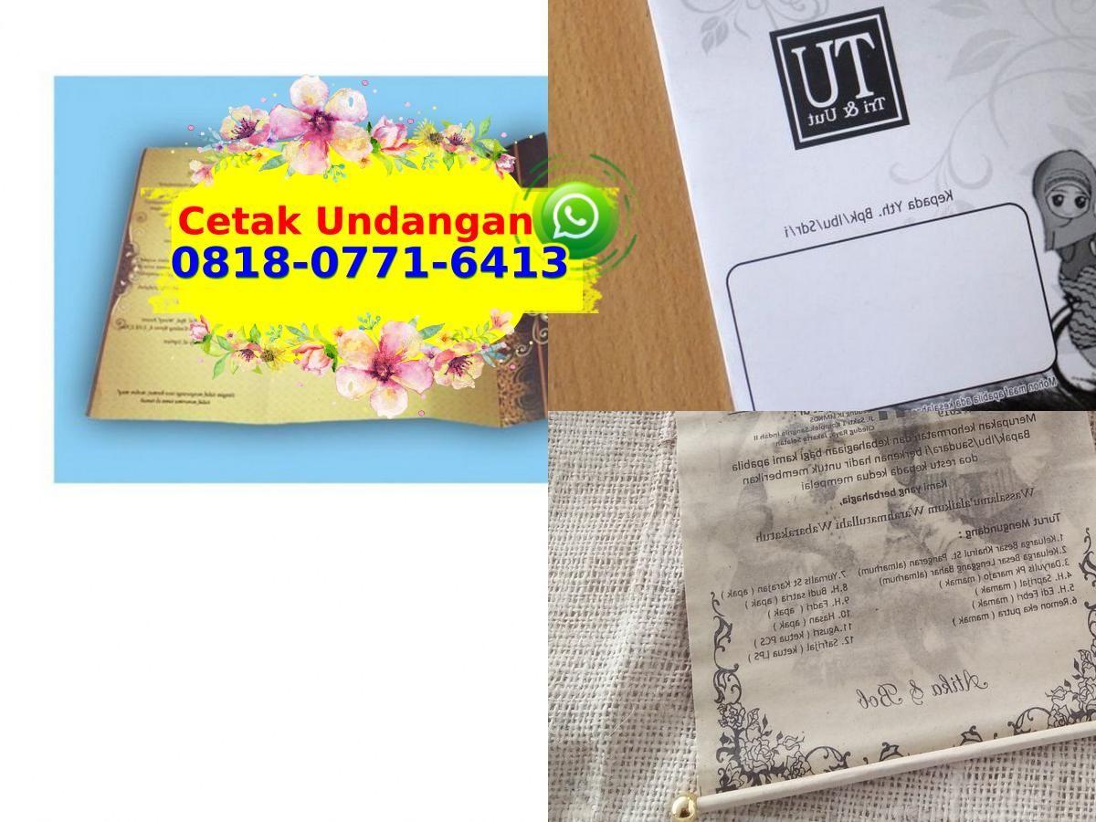 Detail Contoh Undangan Pernikahan Kosong Nomer 9