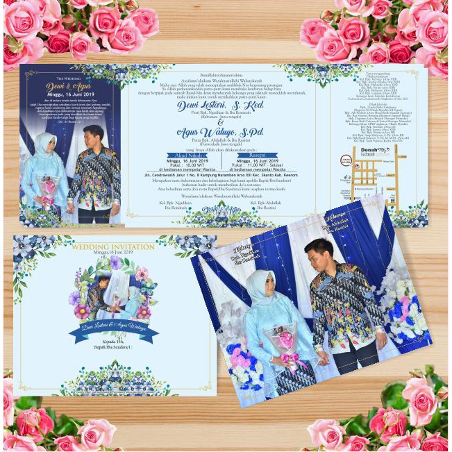 Detail Contoh Undangan Pernikahan Pakai Foto Koleksi Nomer 27