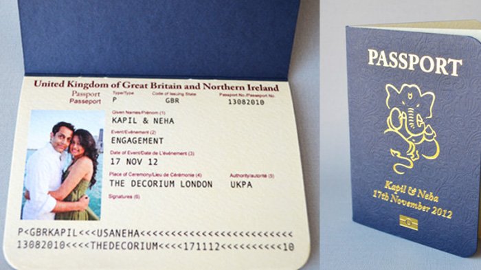 Detail Contoh Undangan Pernikahan Paspor Nomer 11