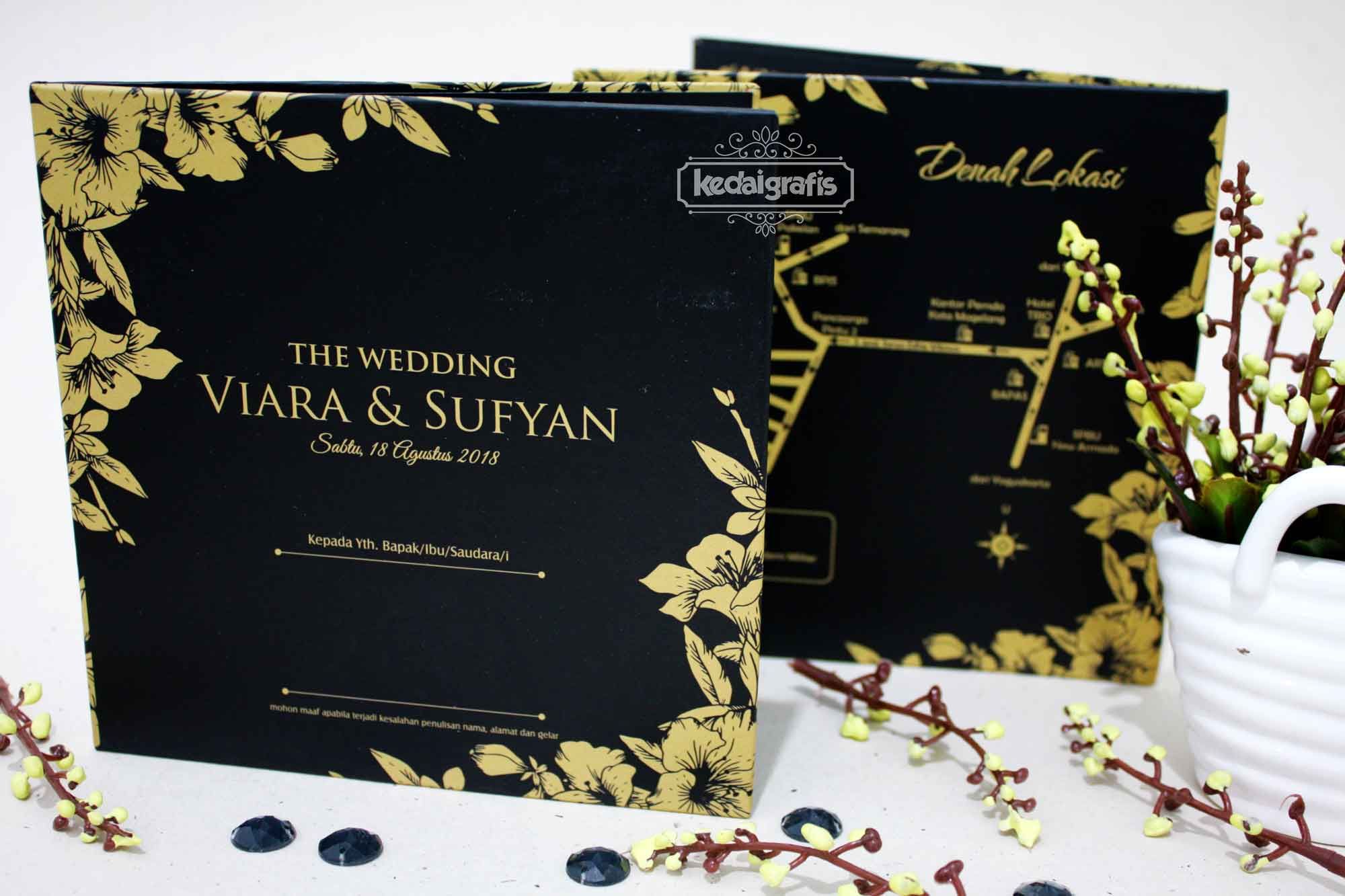 Detail Contoh Undangan Pernikahan Warna Gold Koleksi Nomer 2