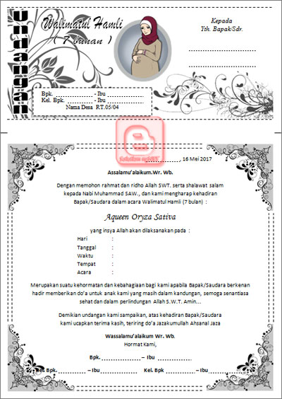 Detail Contoh Undangan Pitonan Nomer 17