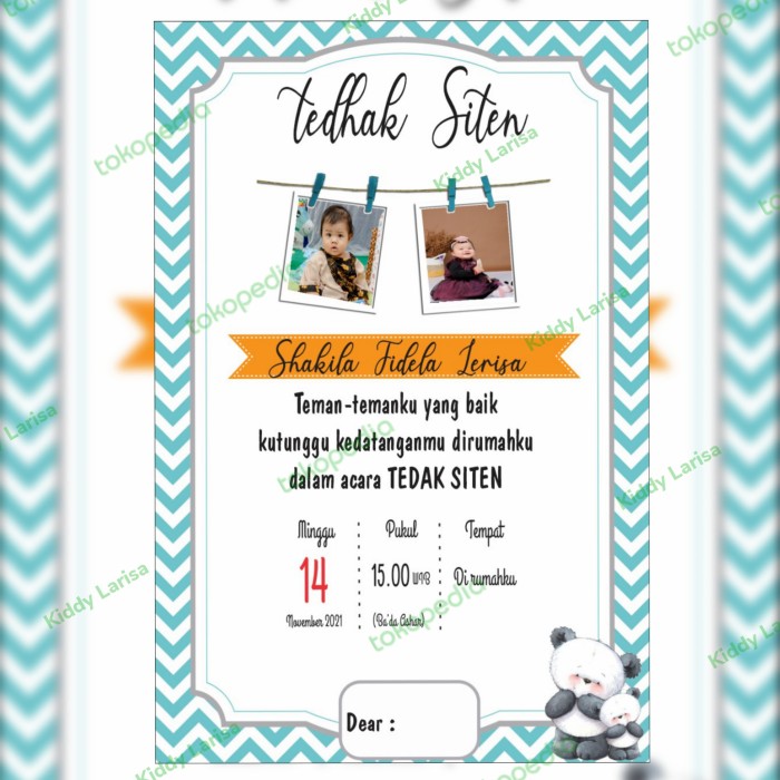Detail Contoh Undangan Pitonan Nomer 37