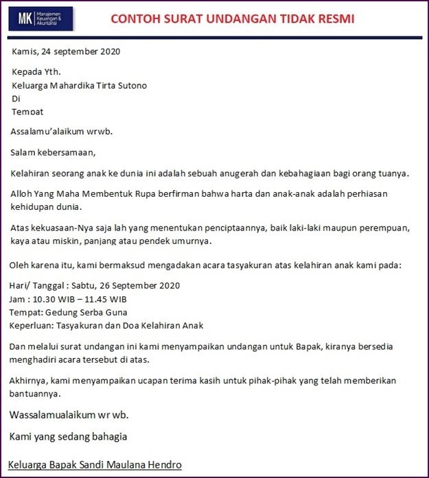 Detail Contoh Undangan Pitonan Nomer 49