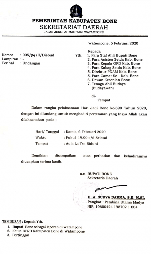 Detail Contoh Undangan Resmi Nomer 9