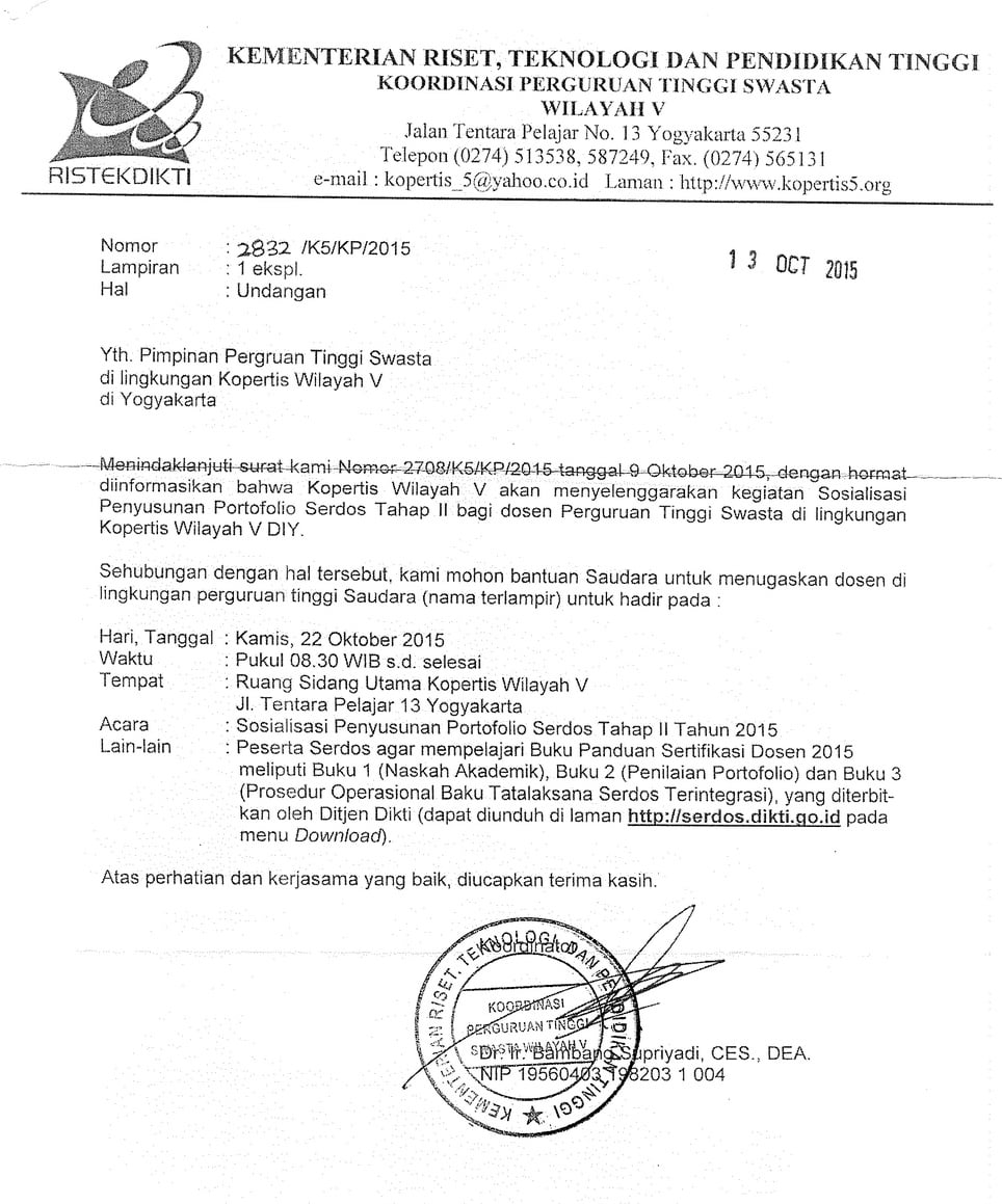 Detail Contoh Undangan Sosialisasi Koleksi Nomer 13