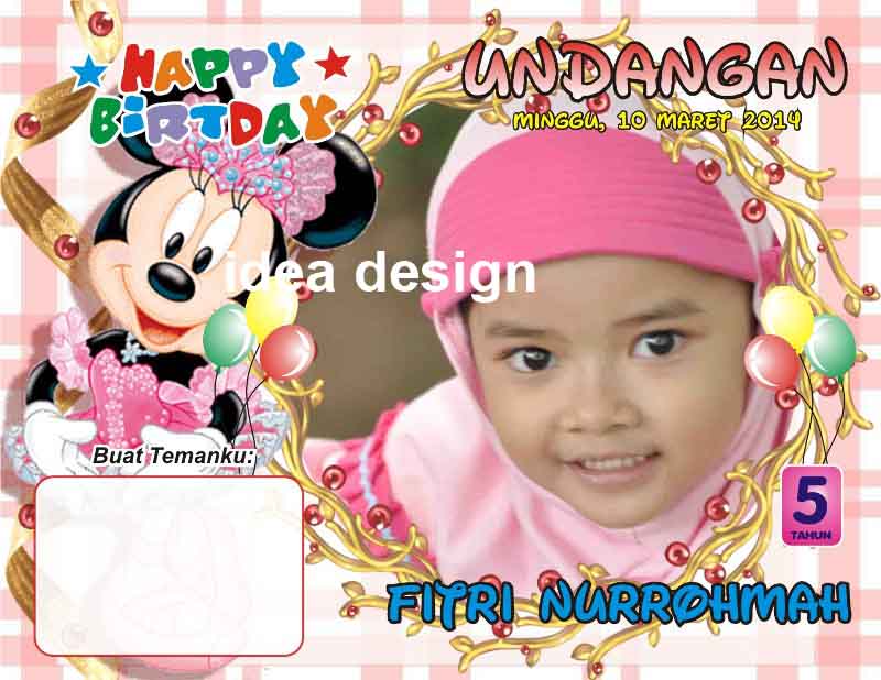 Detail Contoh Undangan Ulang Tahun Anak Anak Nomer 15