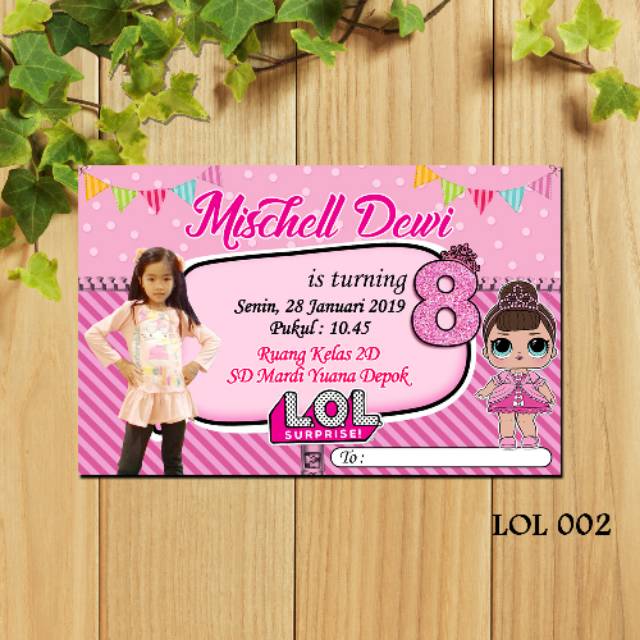 Detail Contoh Undangan Ulang Tahun Anak Anak Nomer 17
