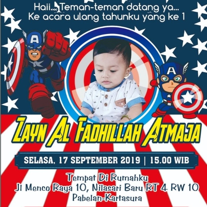 Detail Contoh Undangan Ulang Tahun Anak Anak Nomer 29