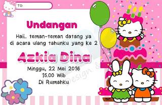 Detail Contoh Undangan Ulang Tahun Anak Anak Nomer 30