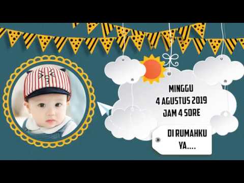 Detail Contoh Undangan Ulang Tahun Anak Anak Nomer 39
