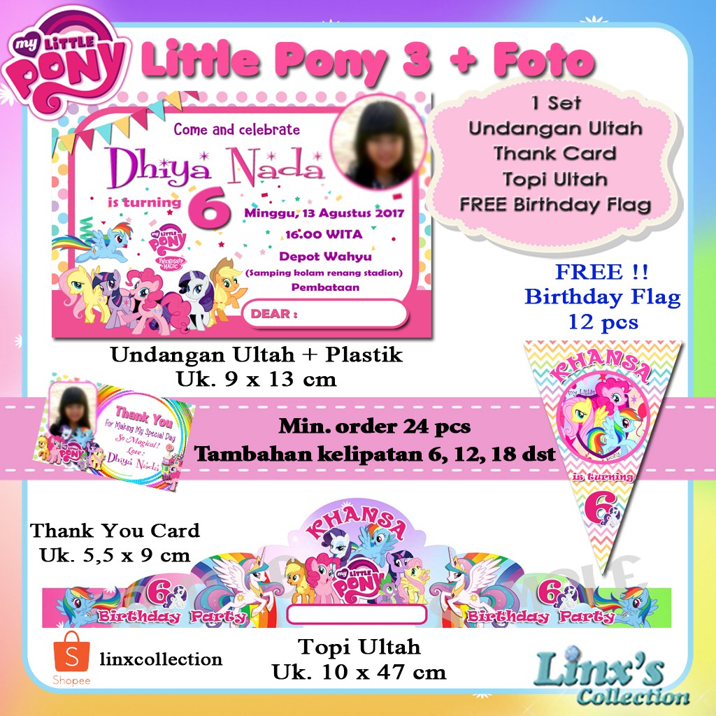 Detail Contoh Undangan Ulang Tahun Anak Kecil Koleksi Nomer 27