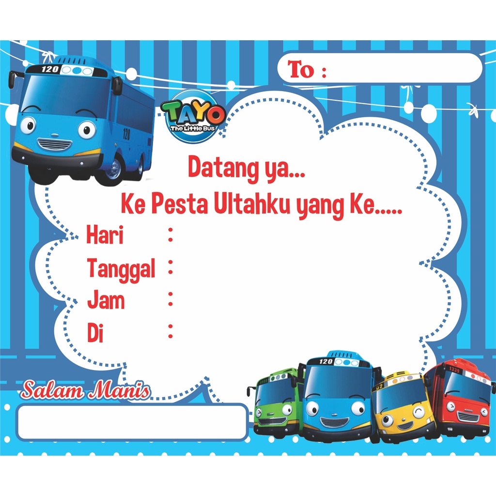 Detail Contoh Undangan Ulang Tahun Anak Yang Bisa Di Edit Nomer 31