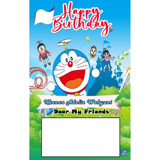 Detail Contoh Undangan Ulang Tahun Doraemon Nomer 42