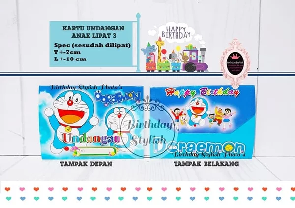 Detail Contoh Undangan Ulang Tahun Doraemon Nomer 55