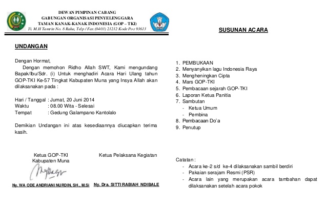 Detail Contoh Undangan Ulang Tahun Gereja Koleksi Nomer 12