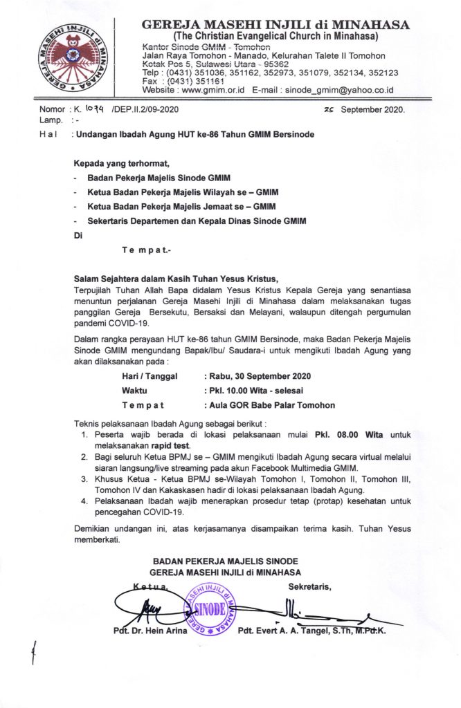 Detail Contoh Undangan Ulang Tahun Gereja Koleksi Nomer 18