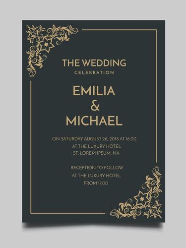 Detail Contoh Undangan Wedding Nomer 3