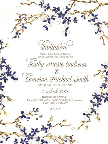 Detail Contoh Undangan Wedding Nomer 25