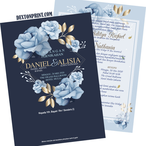 Detail Contoh Undangan Wedding Nomer 32