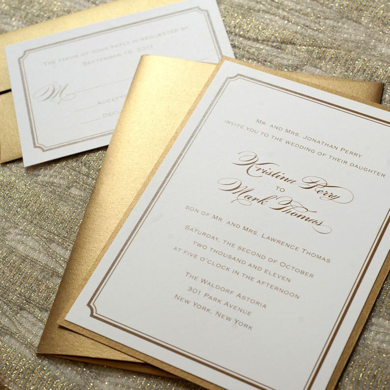 Detail Contoh Undangan Wedding Nomer 39