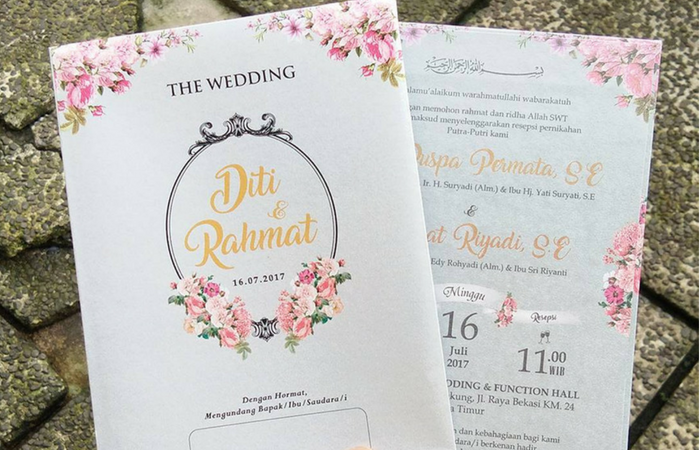 Detail Contoh Undangan Wedding Nomer 41