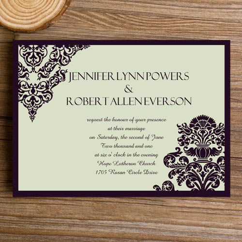 Detail Contoh Undangan Wedding Nomer 49