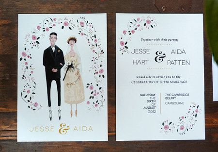 Detail Contoh Undangan Wedding Nomer 7
