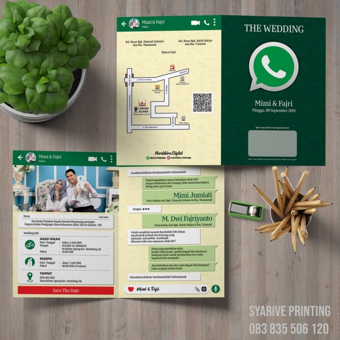 Contoh Undangan Whatsapp - 55+ Koleksi Gambar
